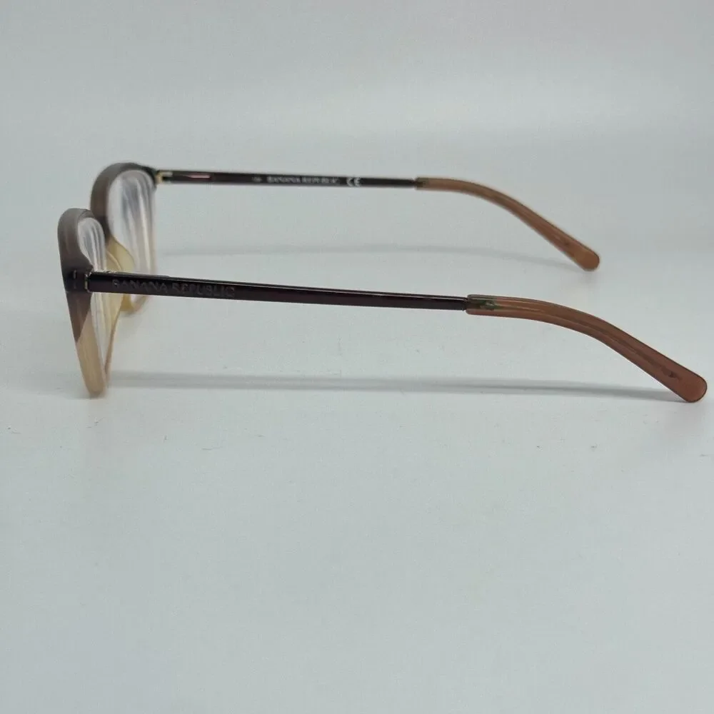 Banana Republic Eyeglasses Cate JVA Matte Brown Rectangle Frame 51-14 130 H14500